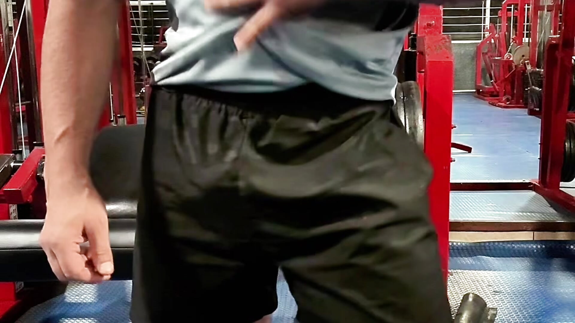 En el gym - video van wolfbucker cam-model