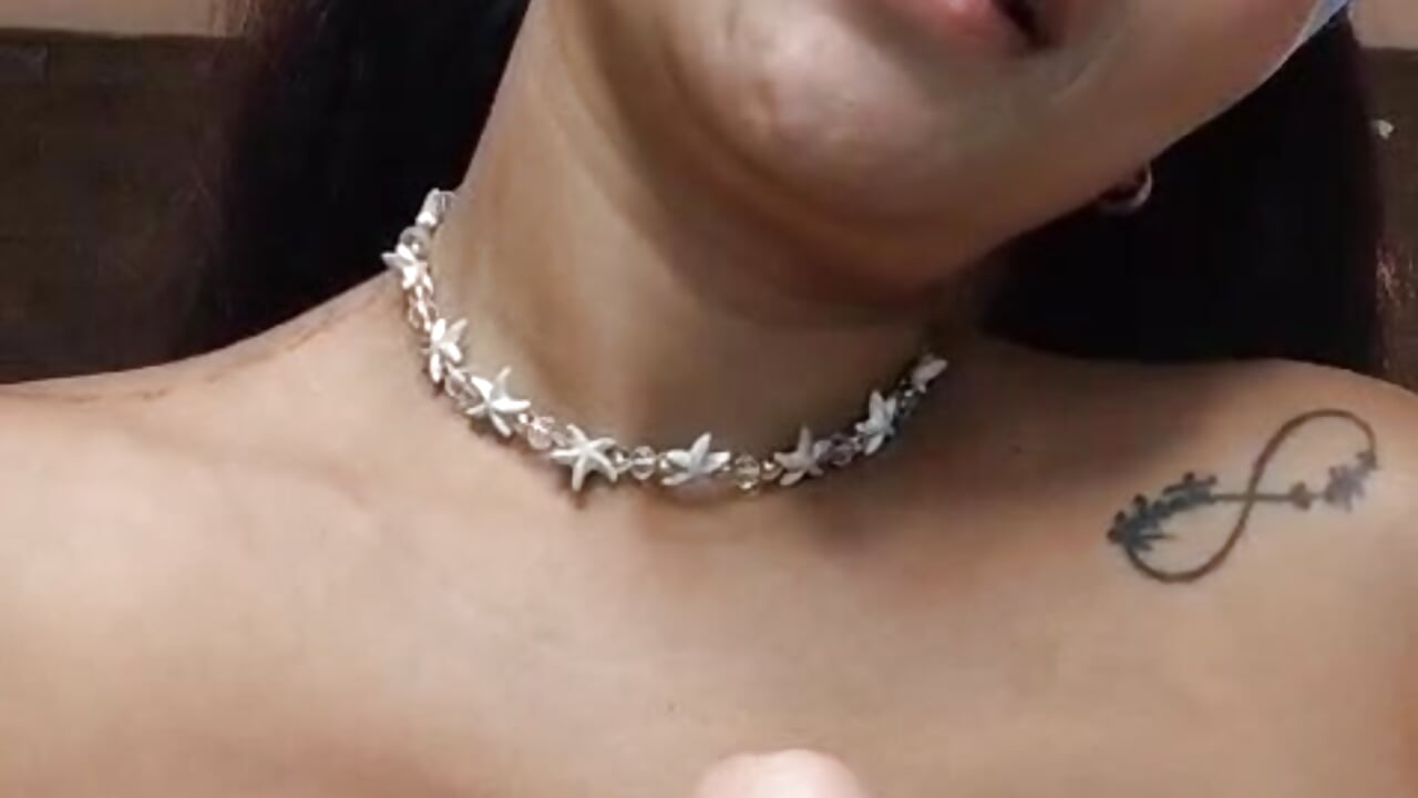 fuck pussy with my tits - video by HannaSteyl cam model