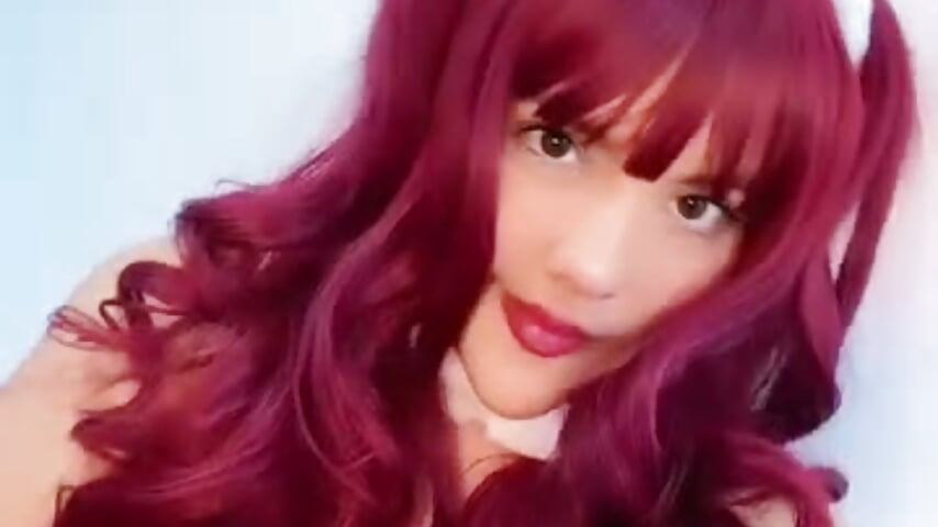 It's delicious to imagine you squeezing my breasts and sucking my nipples😈 - video van PandoraMiller cam-model