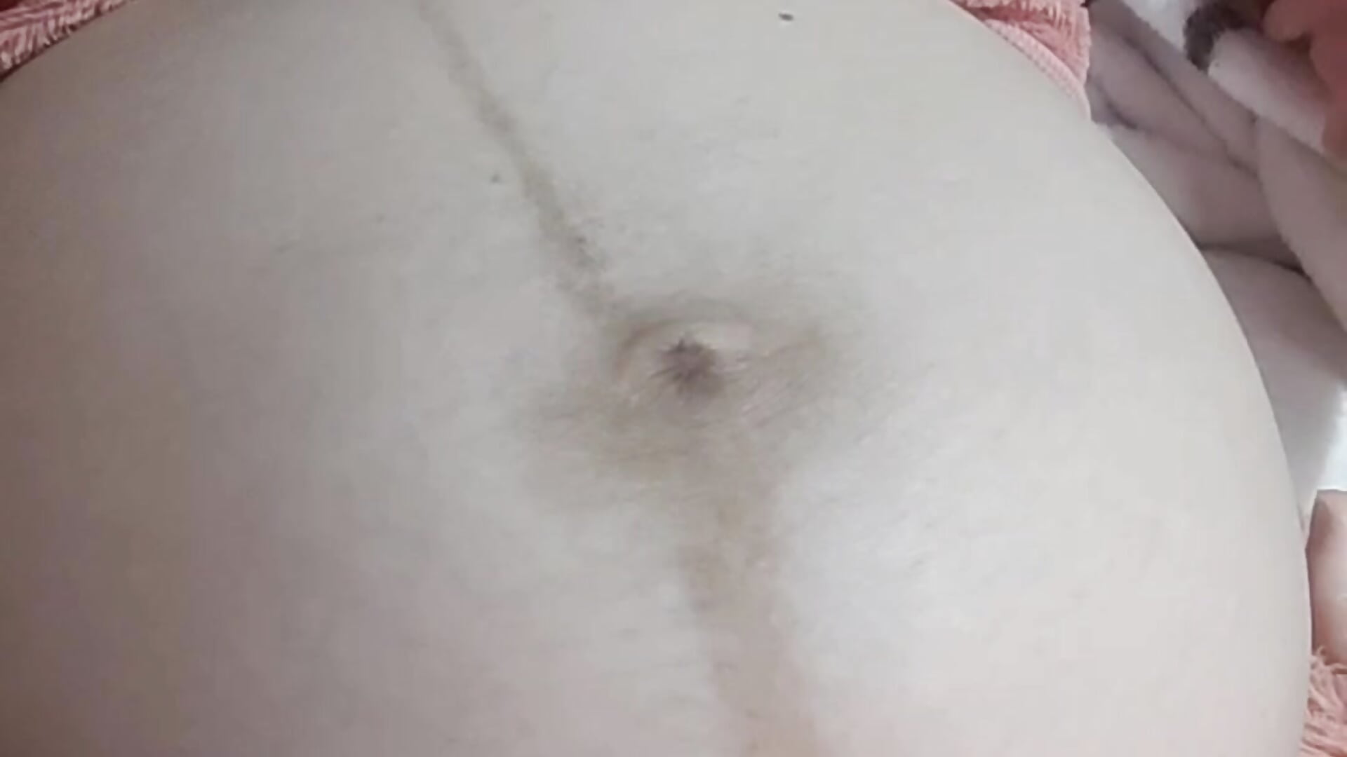 The baby is moving.