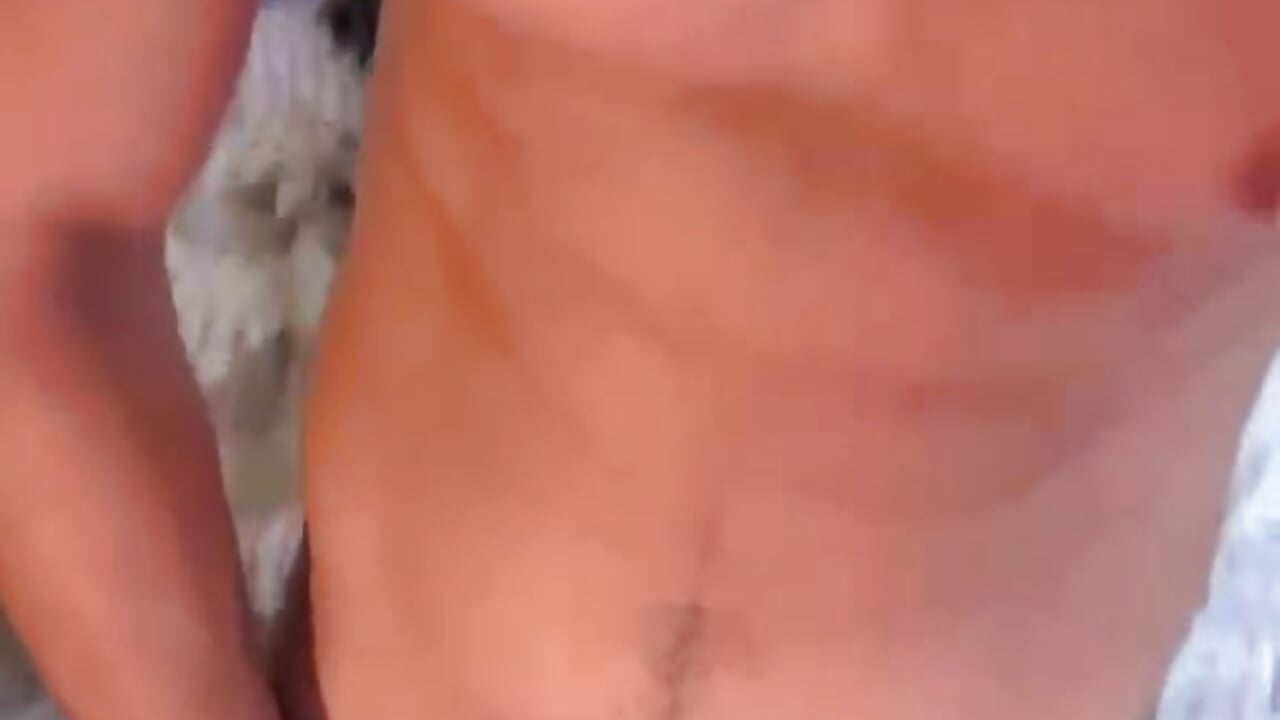 cumming in front of my mirror🔥🥵
