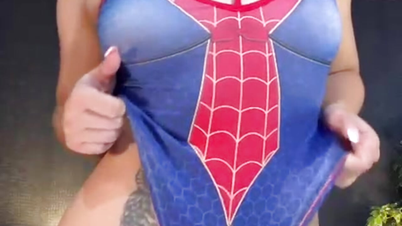 Spider gir and a cameltoe