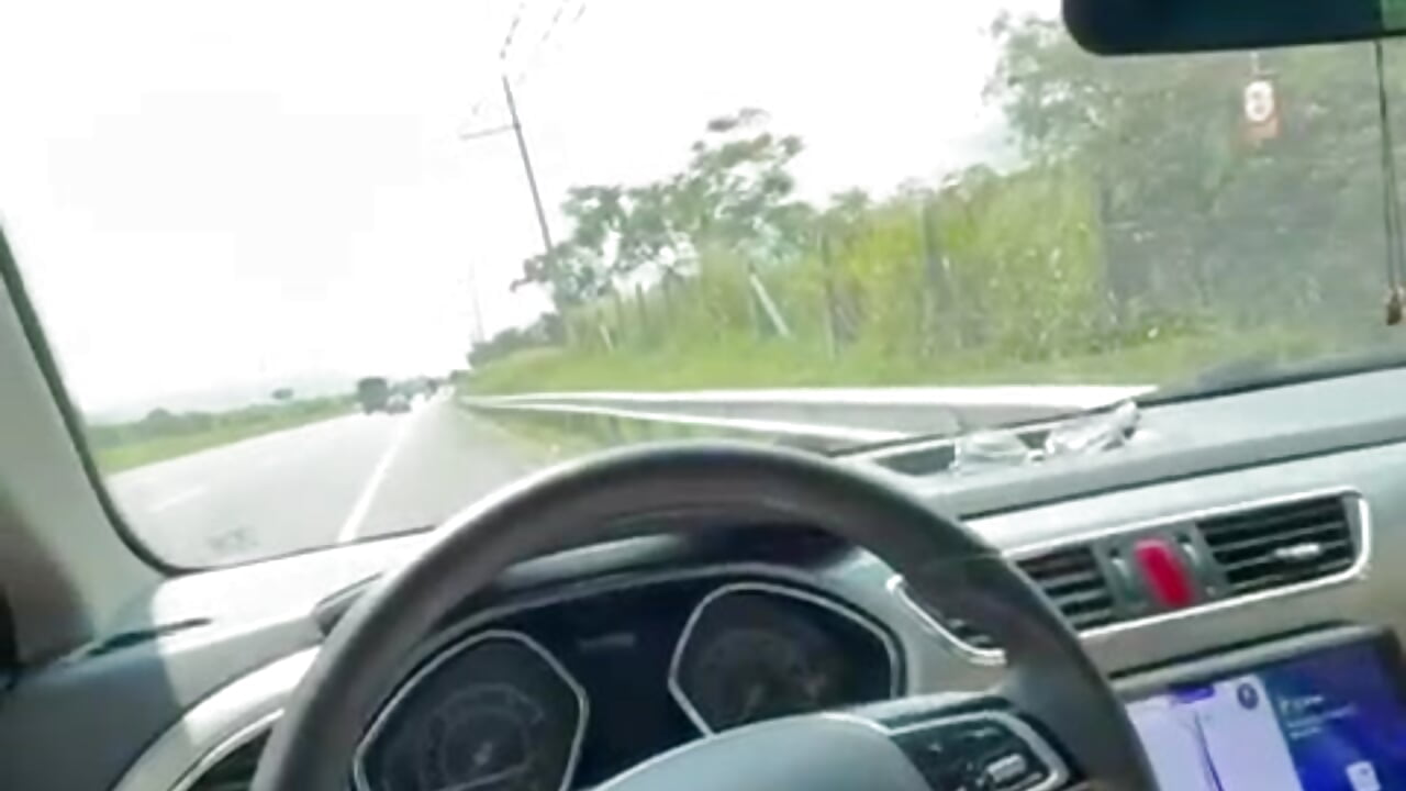 Oral in my Car - video van jackandtriana cam-model