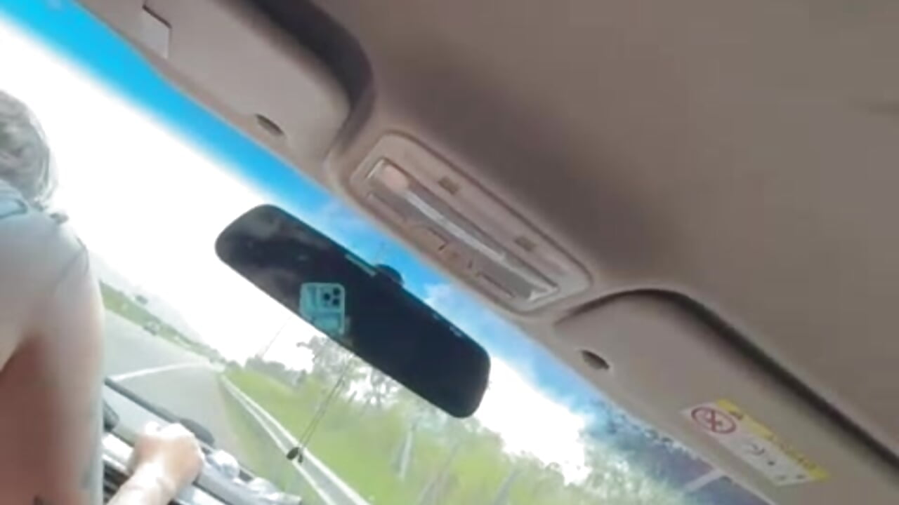 Fuck in my car - video by jackandtriana cam model