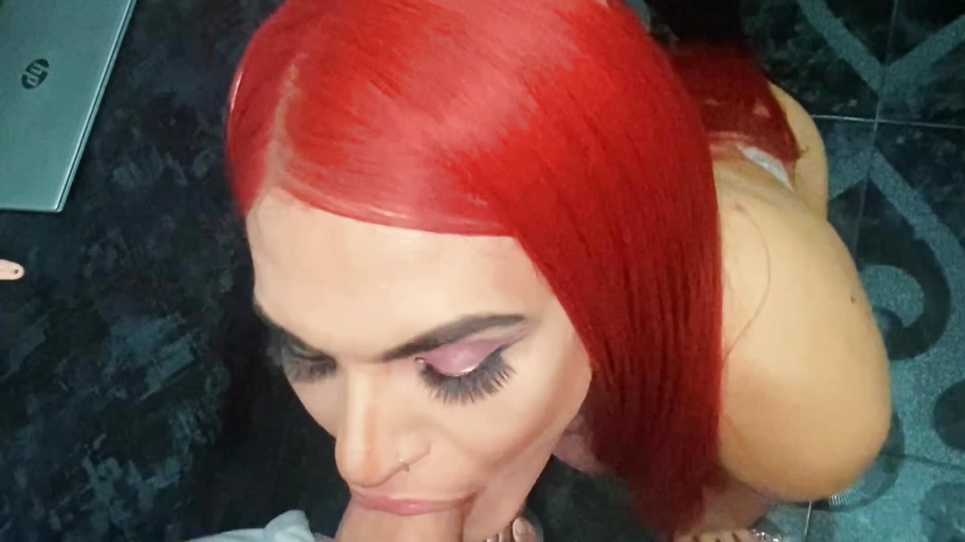 SweetBella Sucking a Big White Fat Cock - video by BellaDuval__ cam model