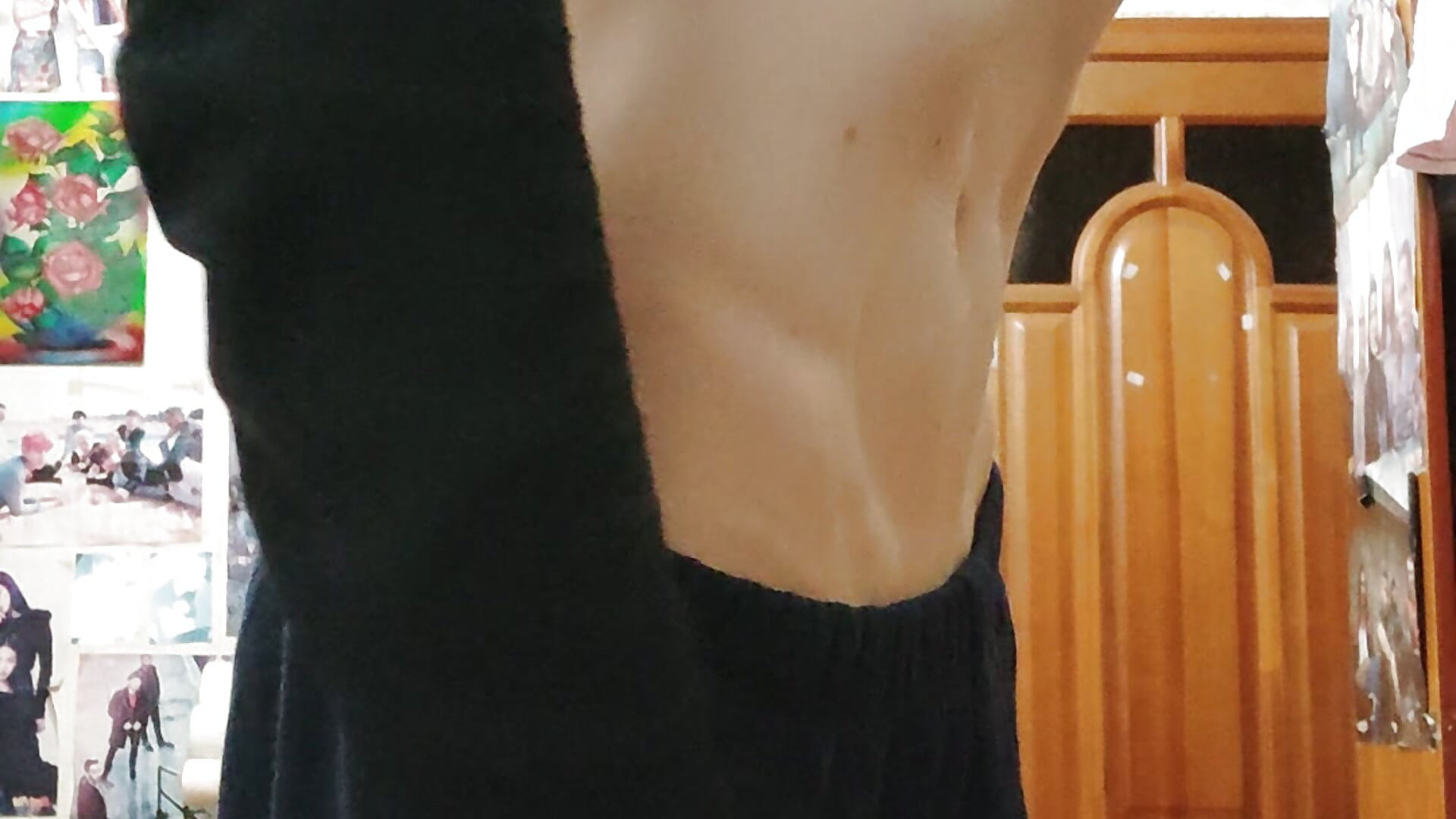 schoolboy dances a striptease on webcam for all these! 😈