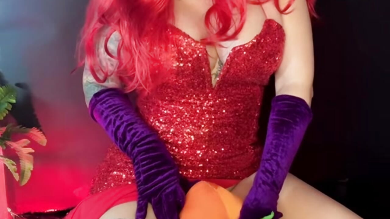 Horny Jessica Rabbit - video oleh Layla-Wattson kamera model