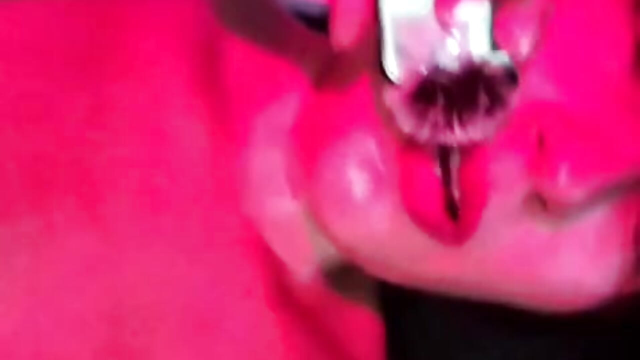 my first attempt at ASMR my watery hairy pussy