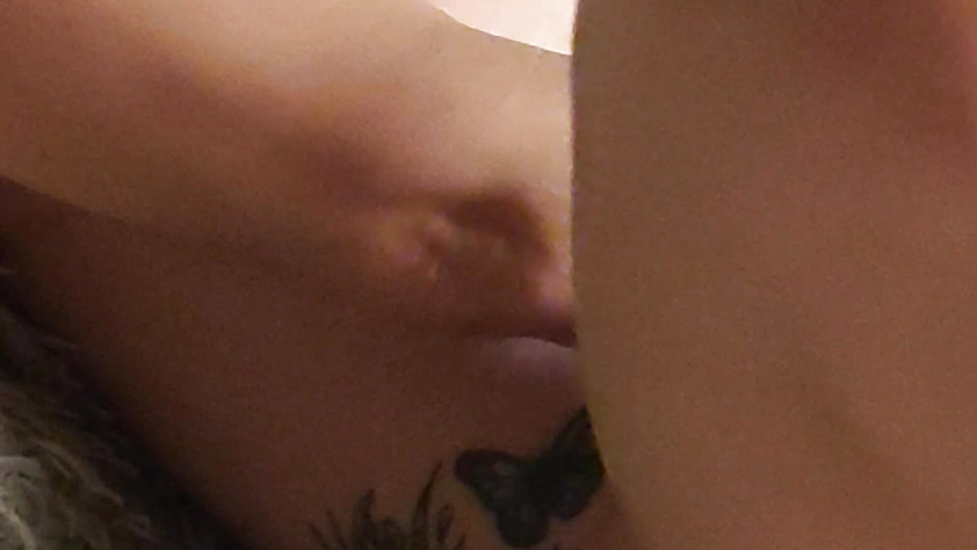 Masturbation with dildo