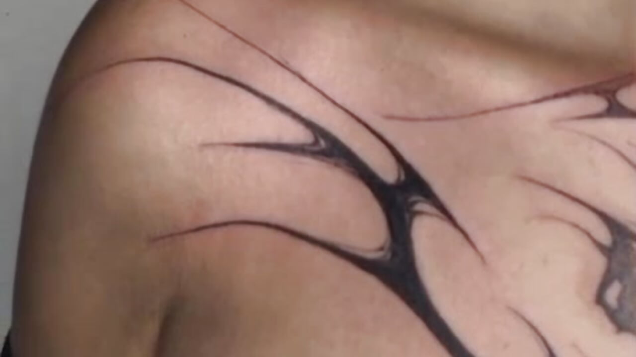 BUTTERFLY TATTOO - video od modelky/modela lilith_jeane7