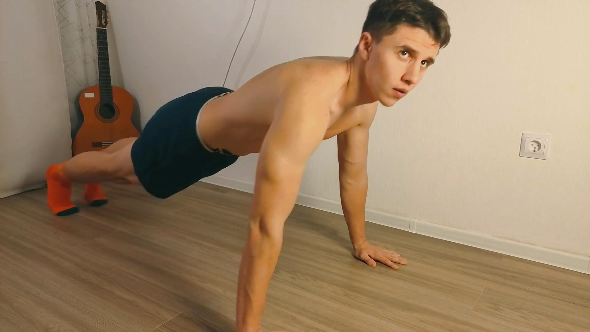 home workout - vídeo de la modelo de cam first_mark