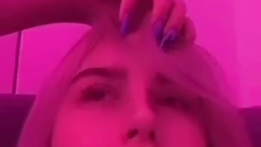 Tease with tongue