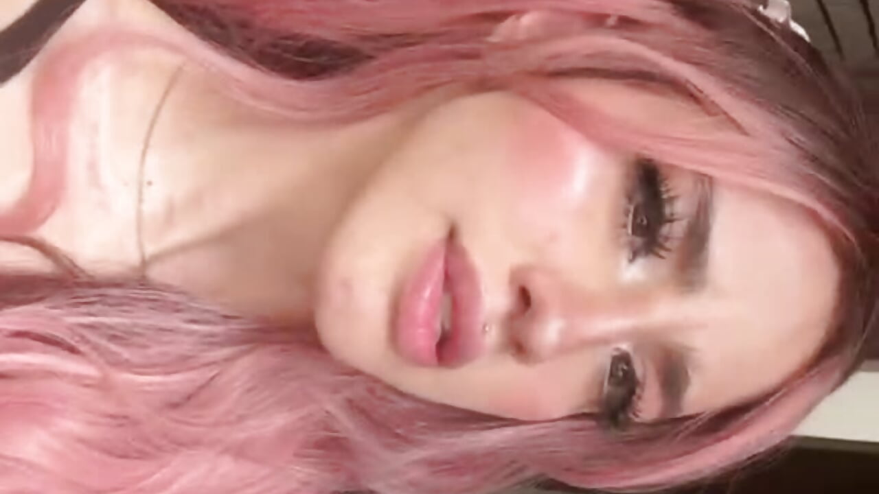 Pink Hair Day❤️🤗 - video by elodie_rouge cam model