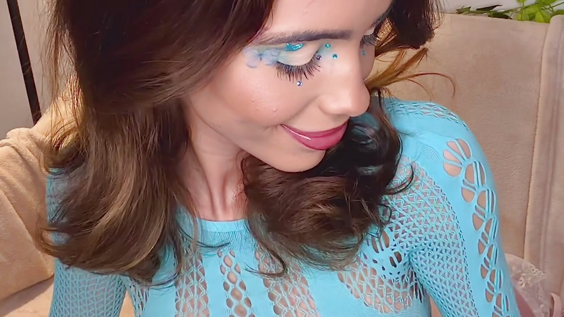 Sexy, effortless look🩵🤍 - video di AyanaLys modella di cam