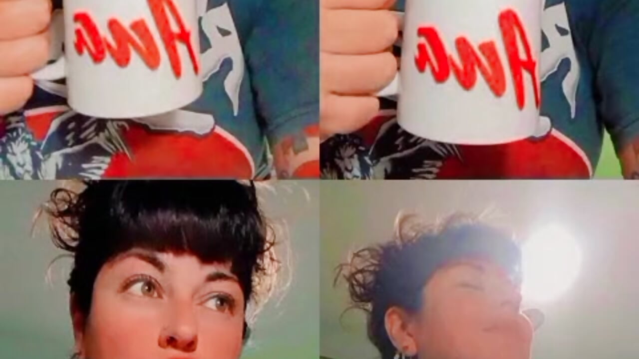 Coffee time 😘 - video by anna-1990 cam model