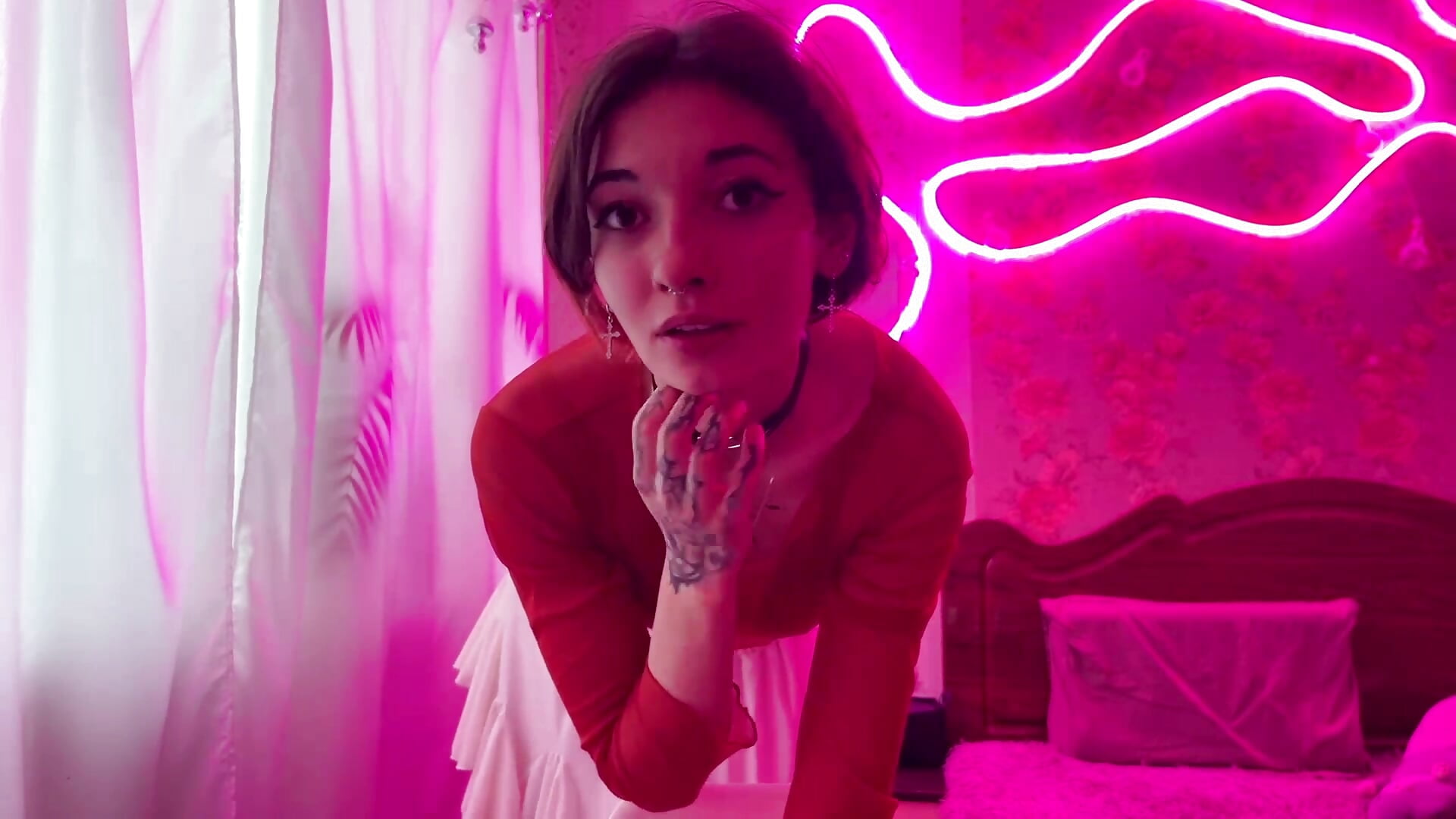 pretty face - clip cu Cutle_Harper model videochat