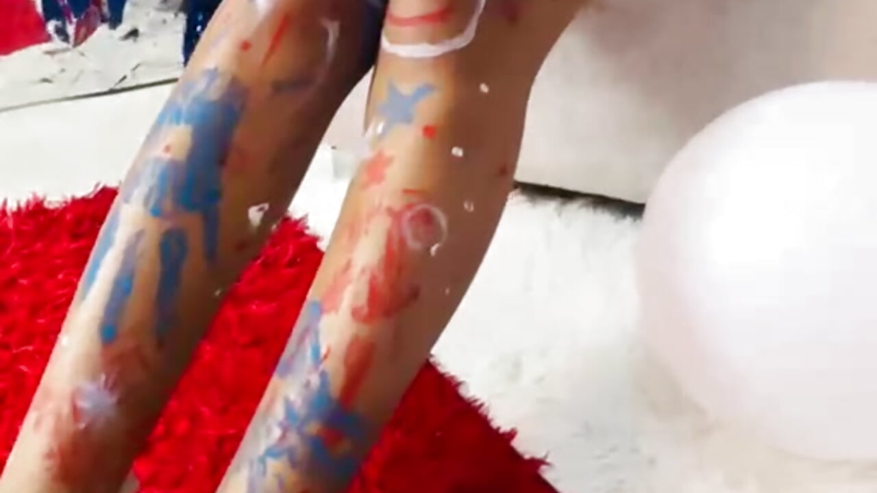 Theme 4TH OF JULY💙🤍💗 - roxxy_white 캠 모델의 동영상