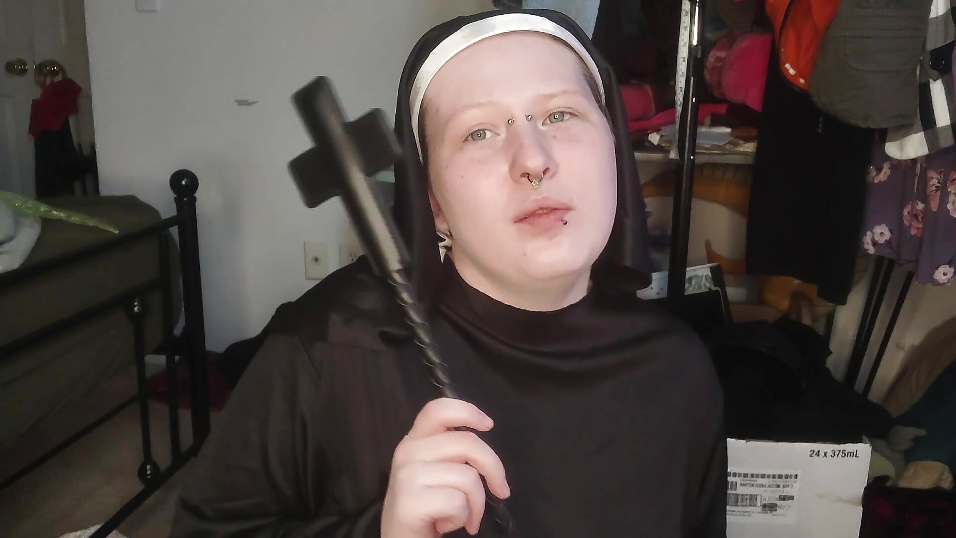 Nun Lori Commits Blasphemy