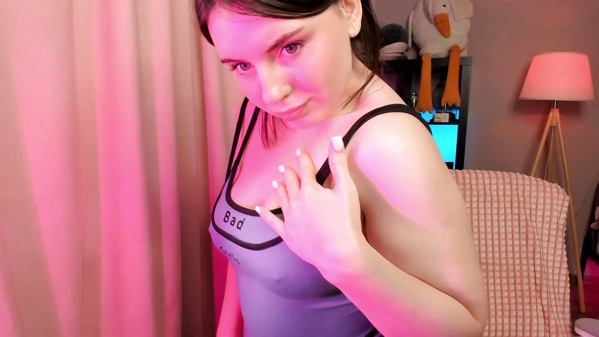 Wanna make you hard because I'm a bad girl😈 - βίντεο μοντέλου Jenny_Lebelle