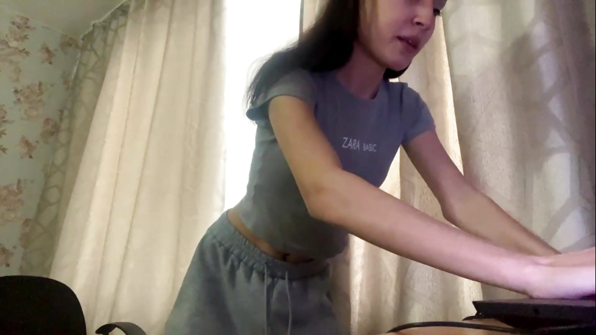 My gray sports outfit - vídeo de PagedLard modelo de câmara