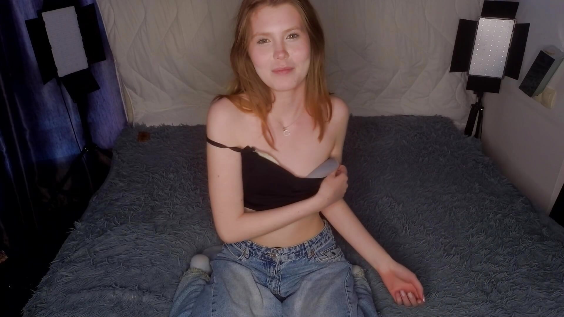 Your princess in the bedroom