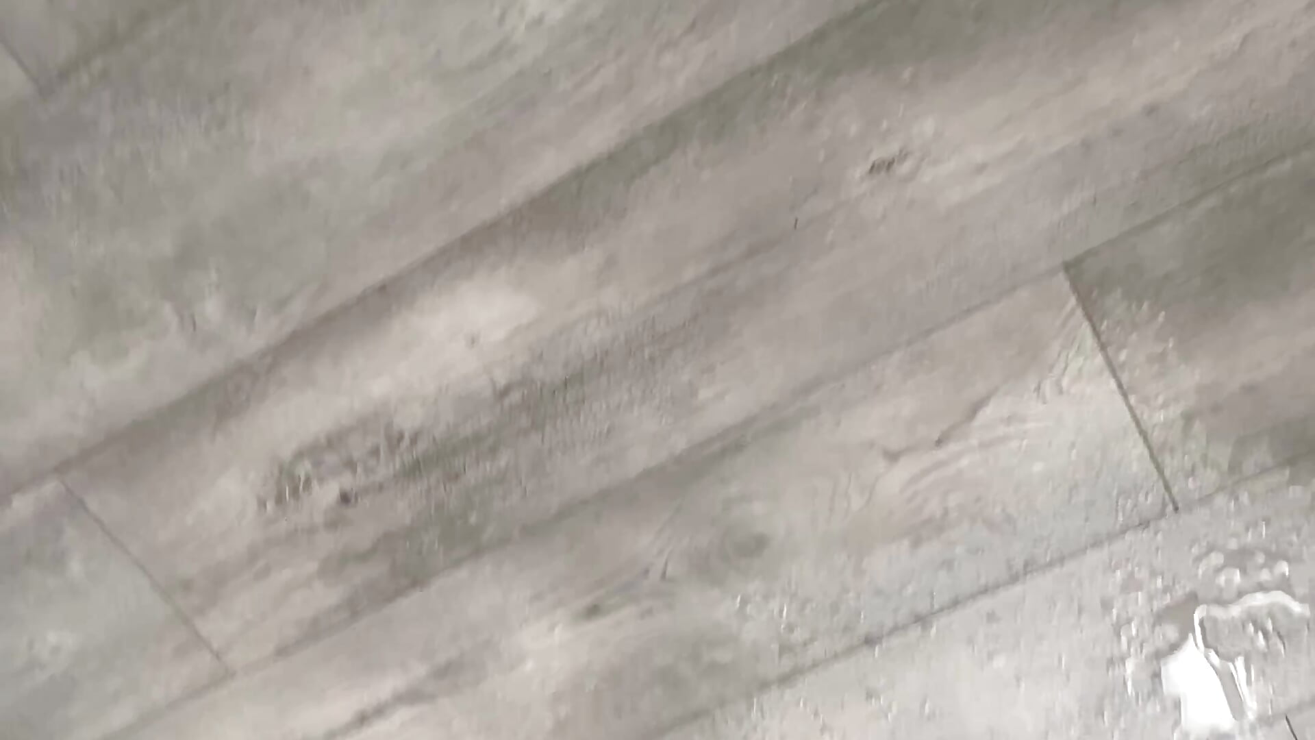 My floor after the flood squirt - video by TattooGirlAlia cam model