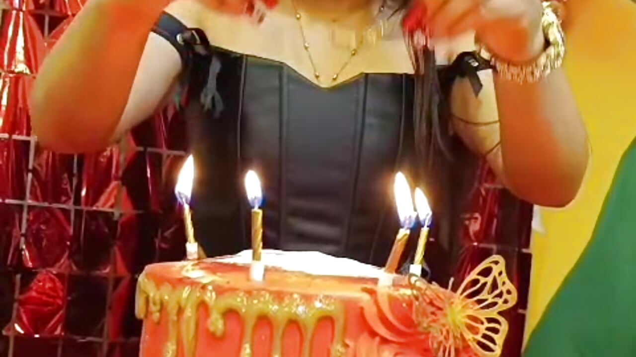 My birthday - video by ZoeAniston cam model