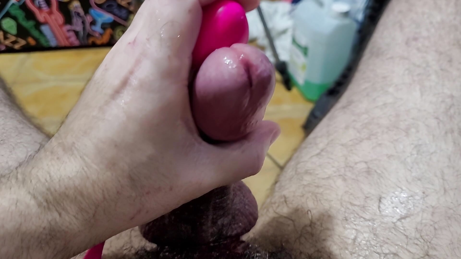 My toy makes me CUM - video by Skullxxx6969 cam model