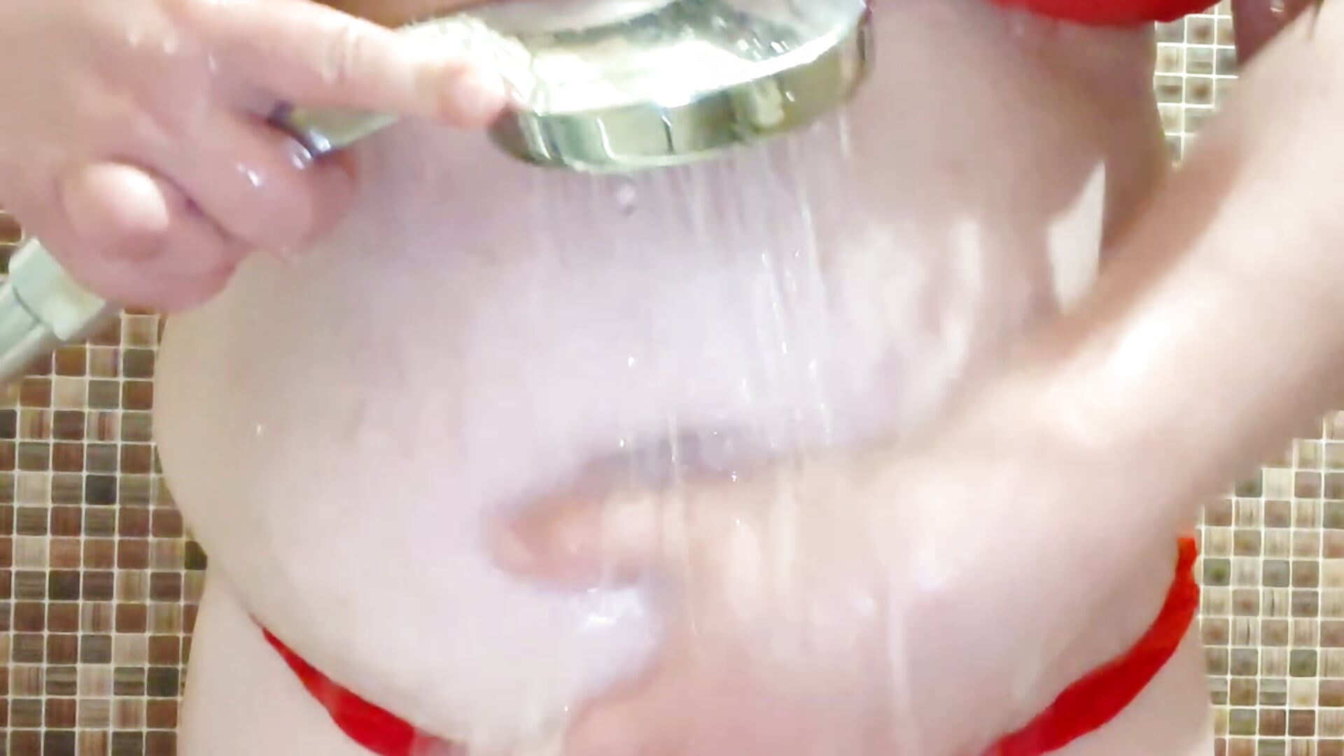 Shower and my tits