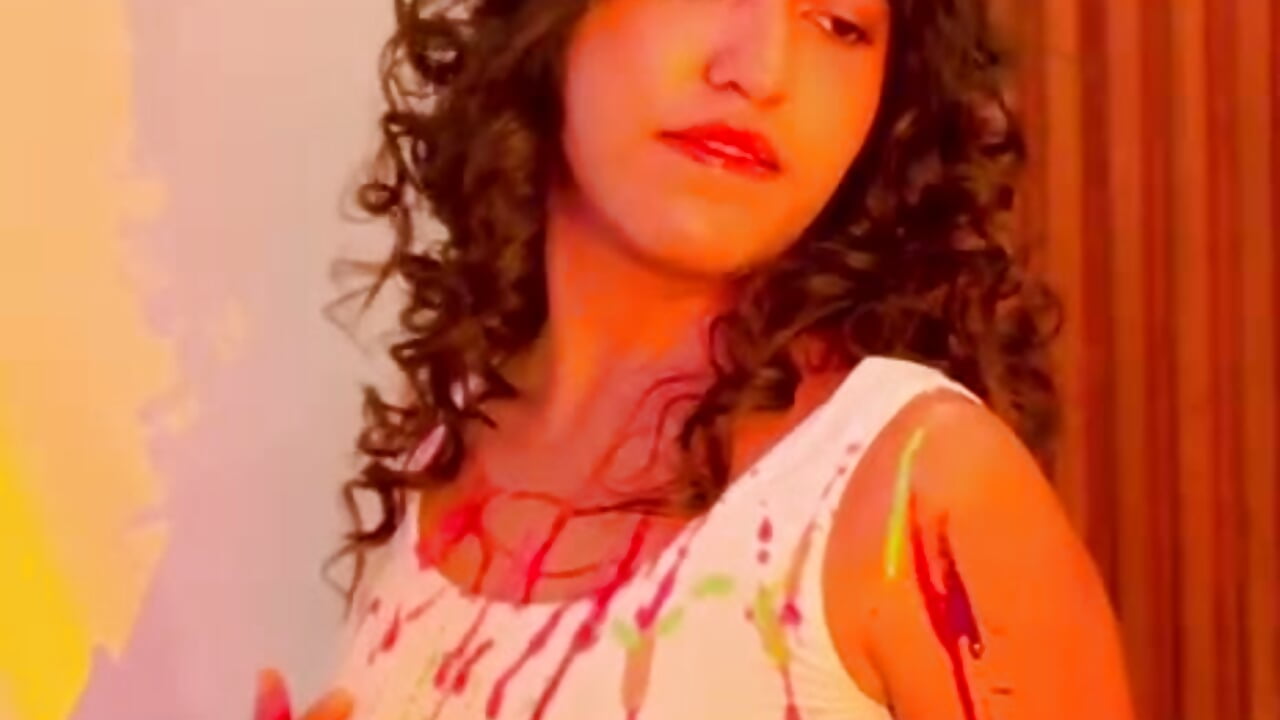 I paint slowly… so you can enjoy it more 🎨 – video af _Olivia_Fox_ cam-model