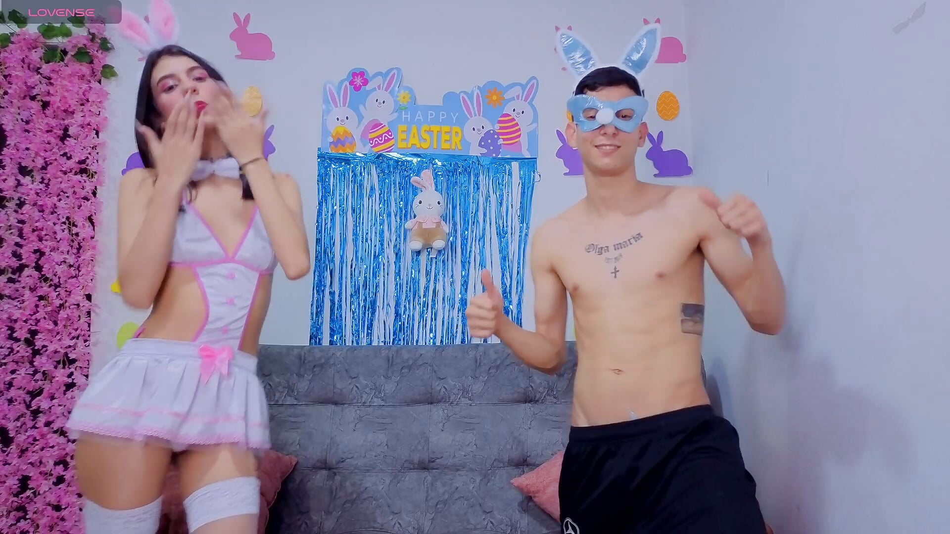 HAPPY EASTER🥳－カメラキャストのMakkiAndJimmyyの動画