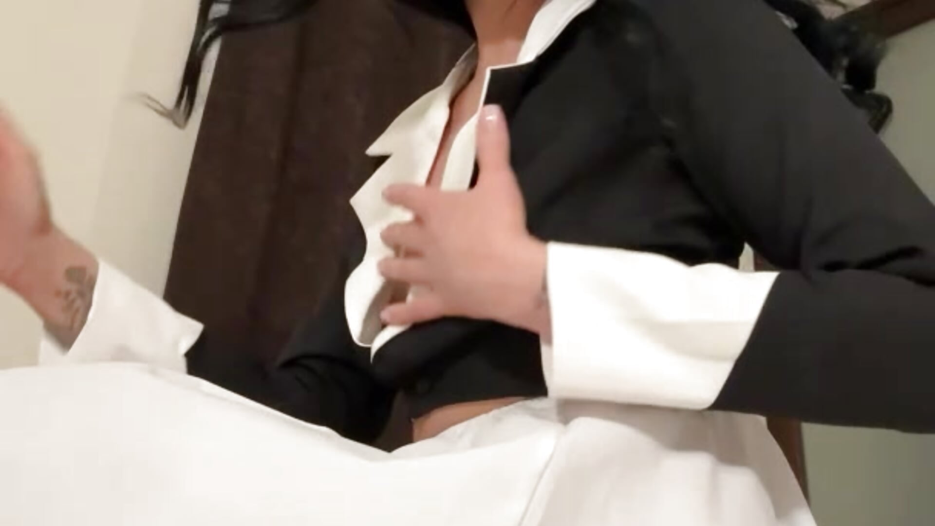 I flashed my boobs for you - clip cu Evayra model videochat