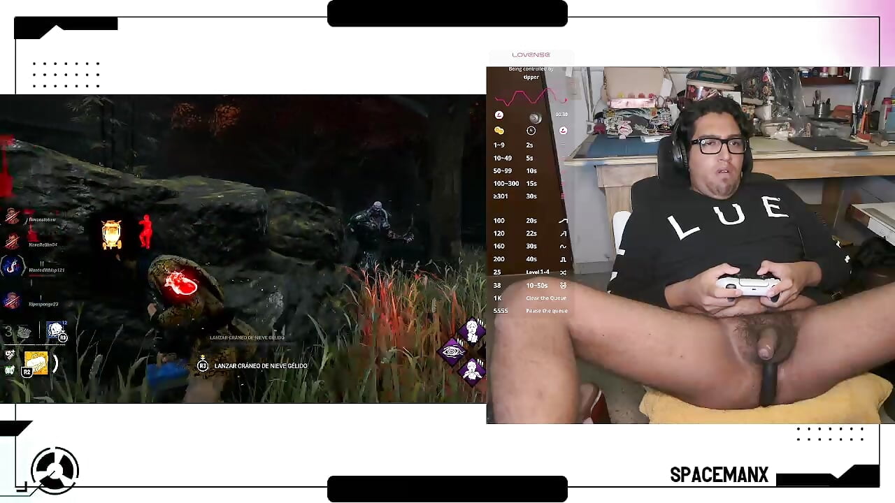 Playing DBD while someone play with me - فيديو من spacemanx_eddy موديل الكام