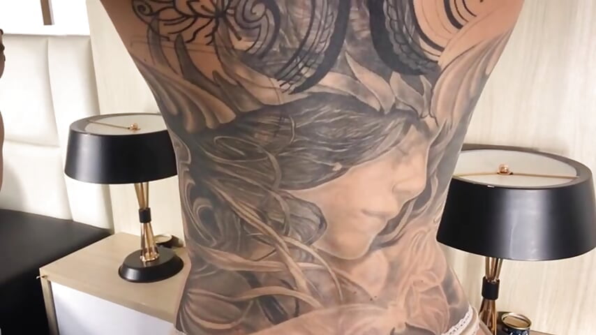 Tour my tattos - video av AlannaFoxx cam-modell