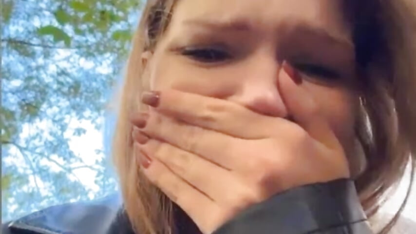 LUSH IN MY ASS😱ITS MY FIRST TIME😱WALKING NAKED ON THE STREET+ SQUIRT - video by StreetSquirt cam model
