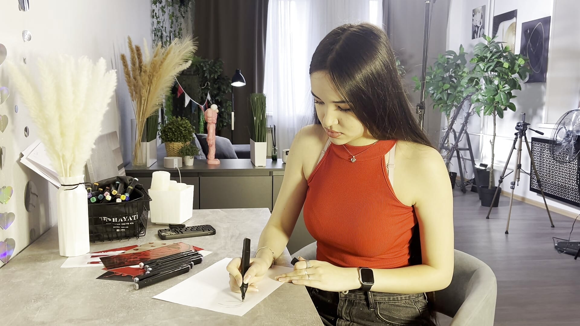 I'm painting you - video av AvantgardAlone cam-modell