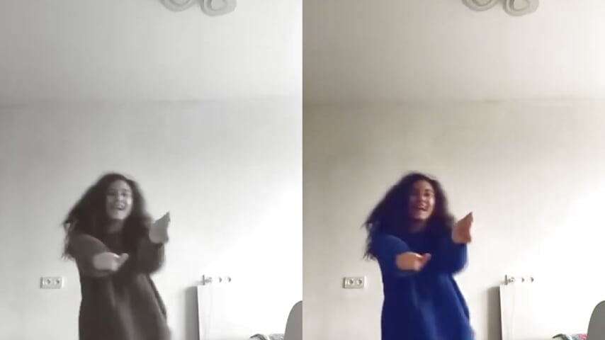 Just dance - vídeo de LolaBennett modelo de câmara