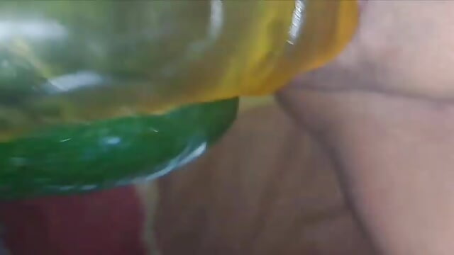 Doble vajinal dildo + pepino