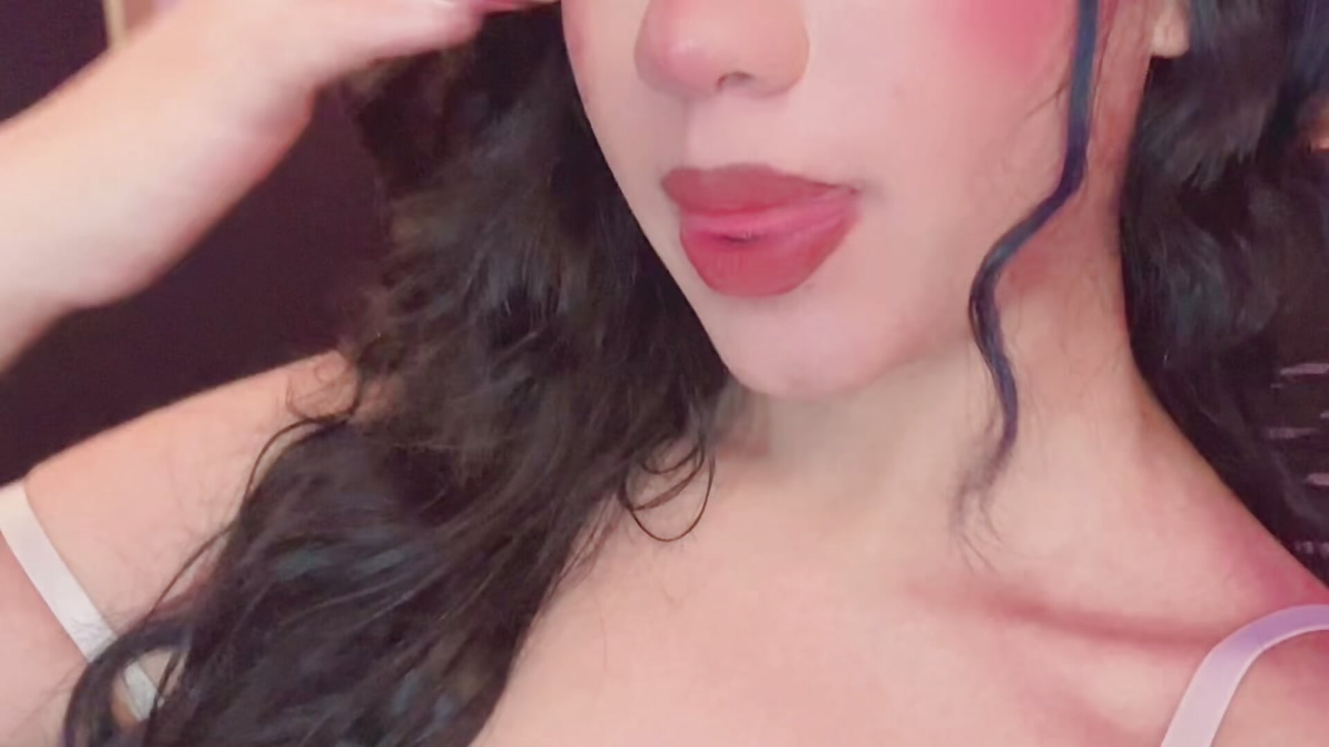 I don't know what is more dangerous, my smile or my intentions. - video by LiaLovet cam model