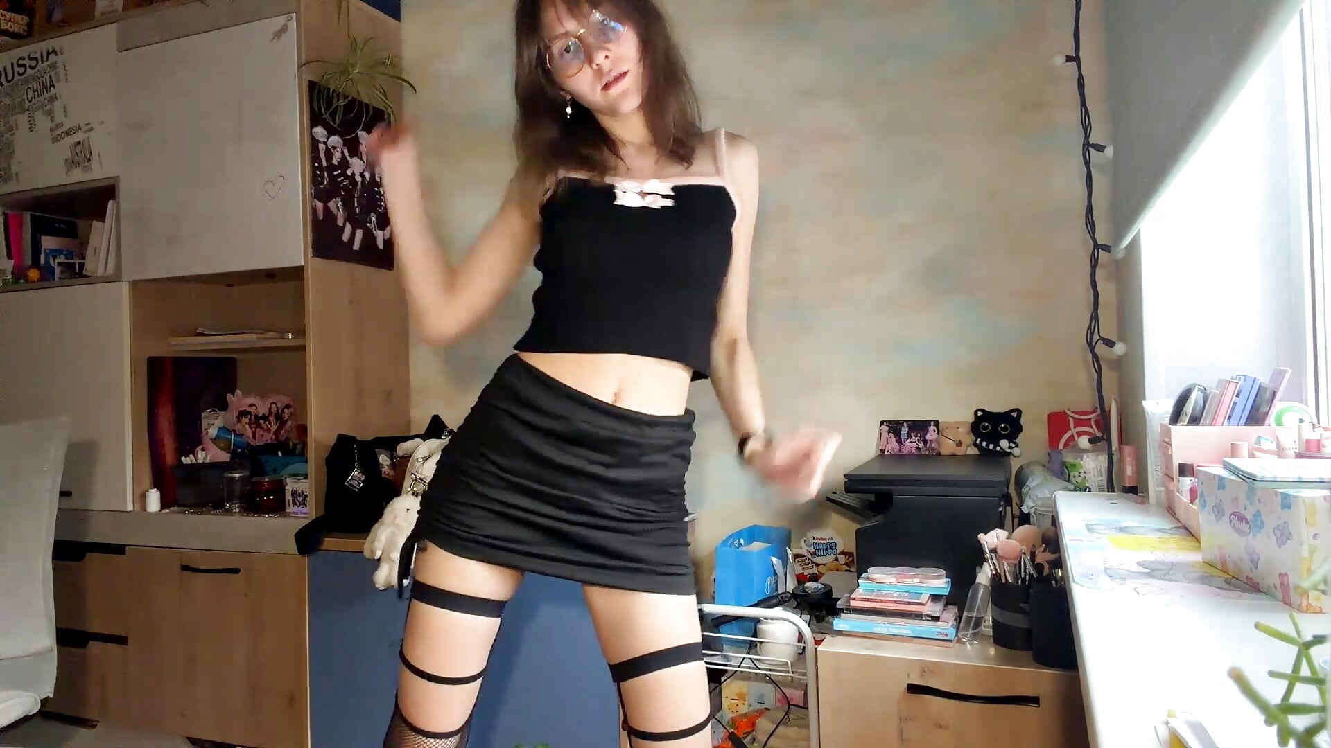 I'm dancing – video od webkamerové modelky Miaaa_Moon