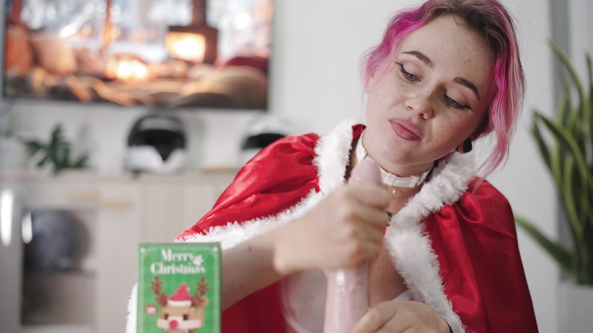 Merry Christmas. Comedy,seduction and roleplay POV