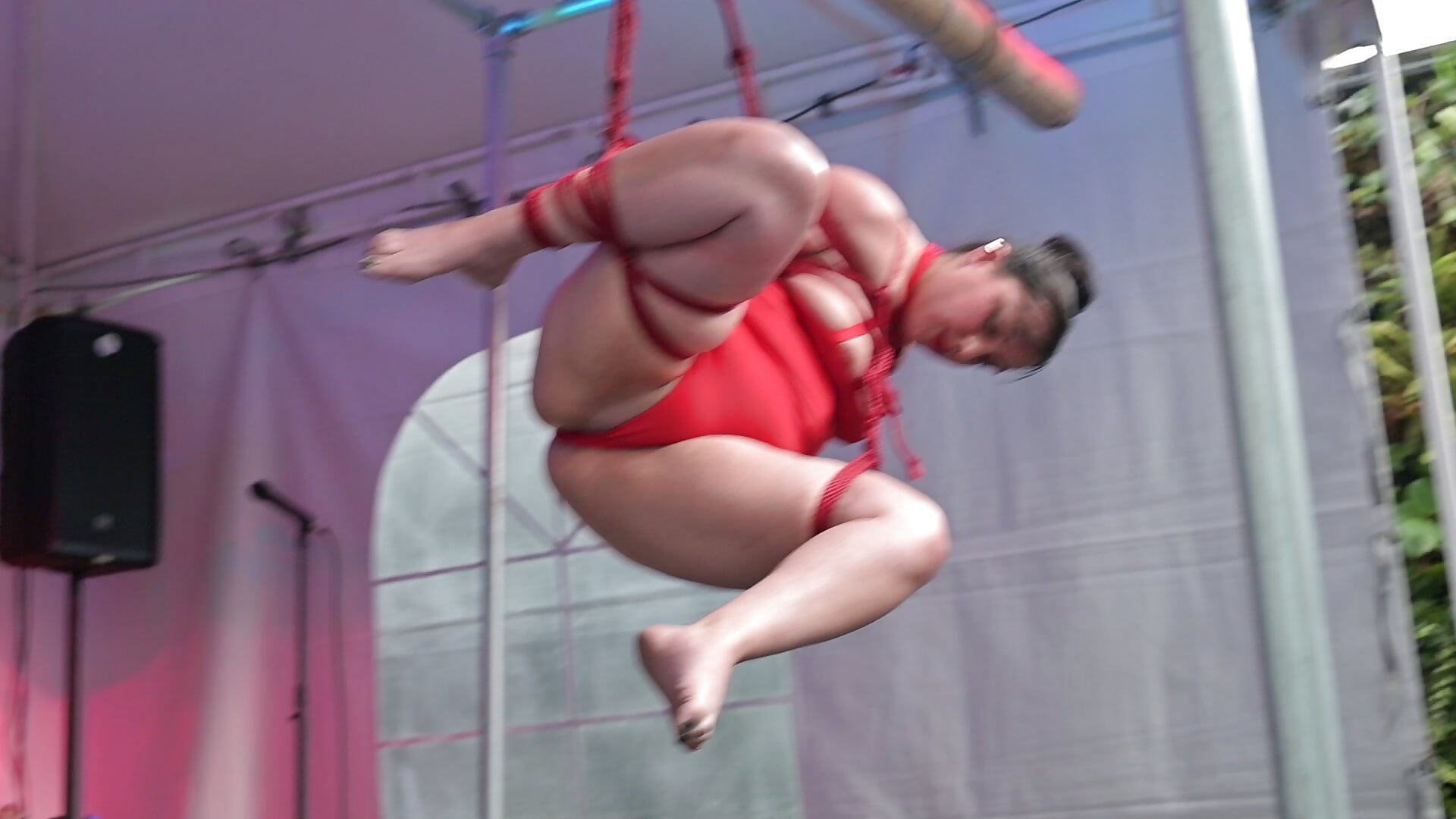 Shibari show public ⛓️❤️‍🔥 – video od webkamerové modelky Yunnaa-Subb
