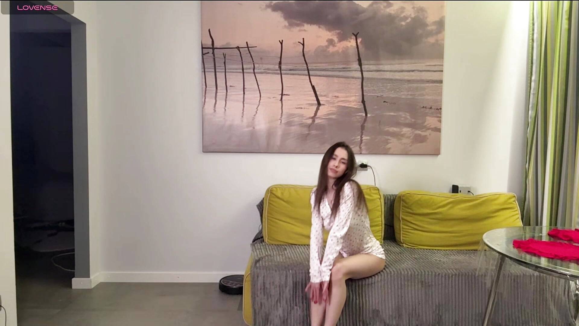 moment from the broadcast - video van DeliaPesta cam-model