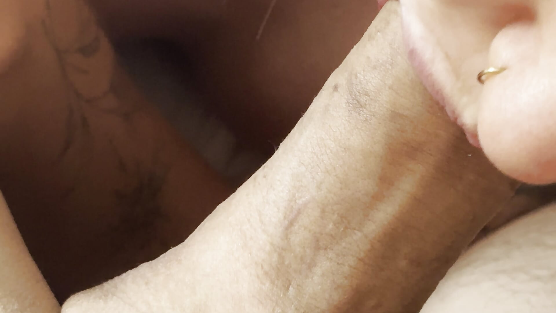 Sucking my boyfriends big cock