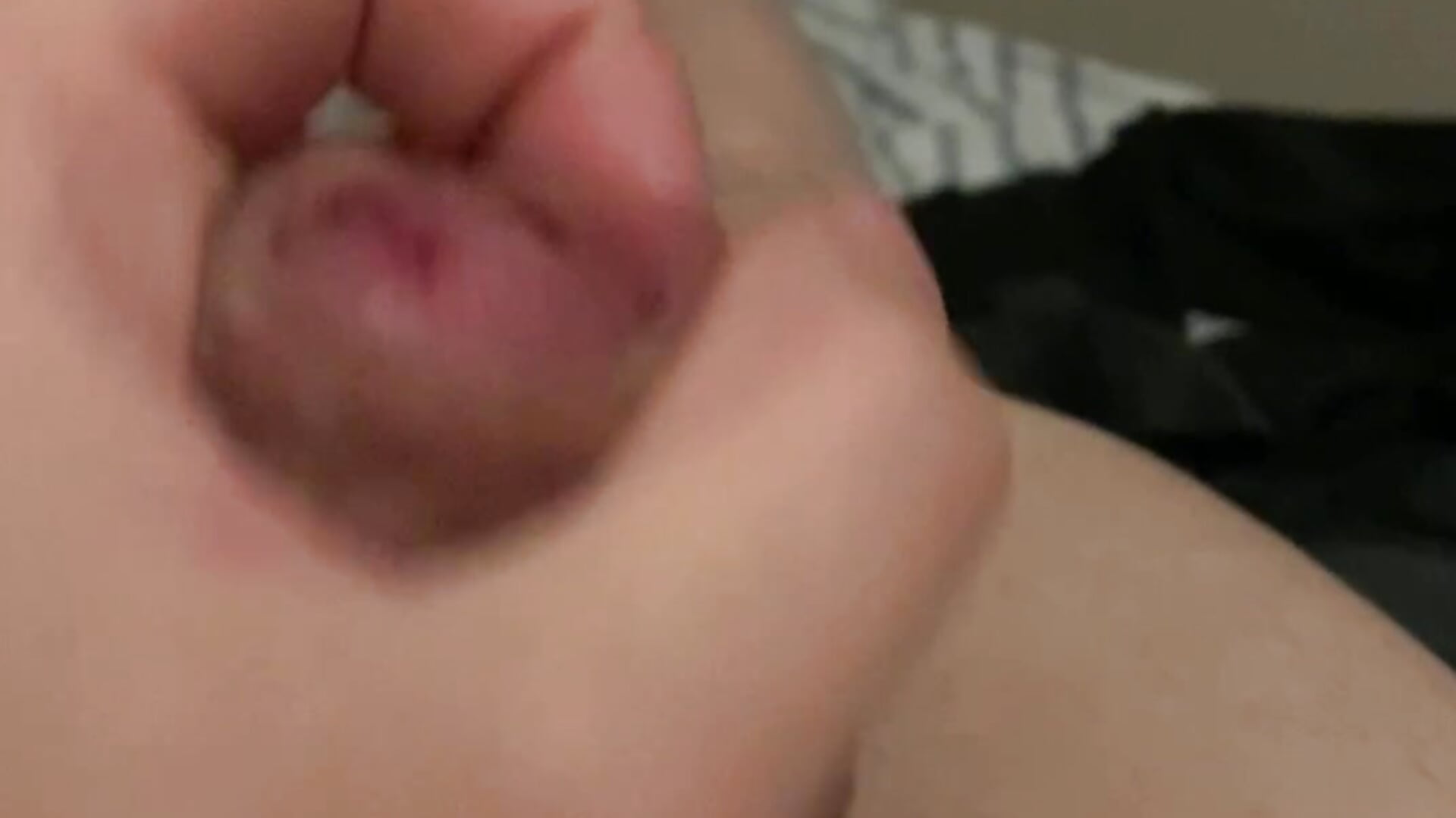 Jerk off cock and show feet