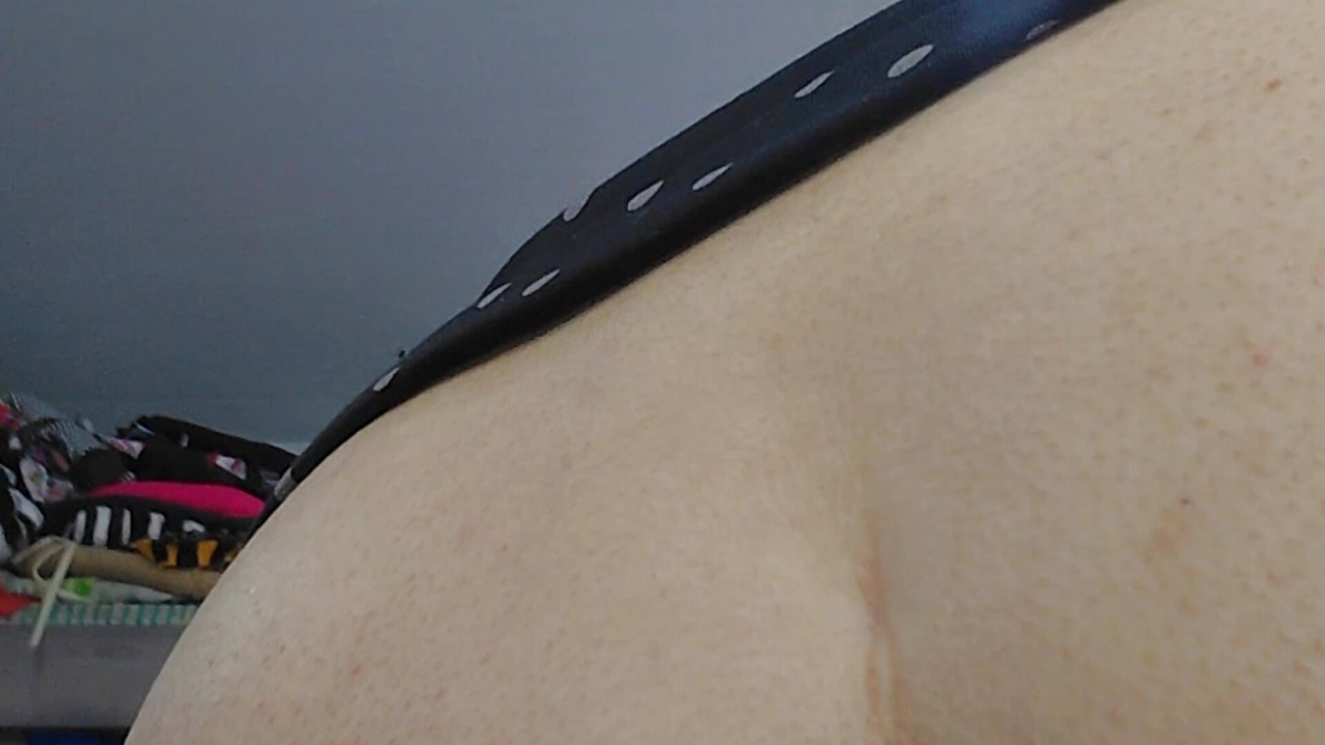 Fucking my ass with a bottle