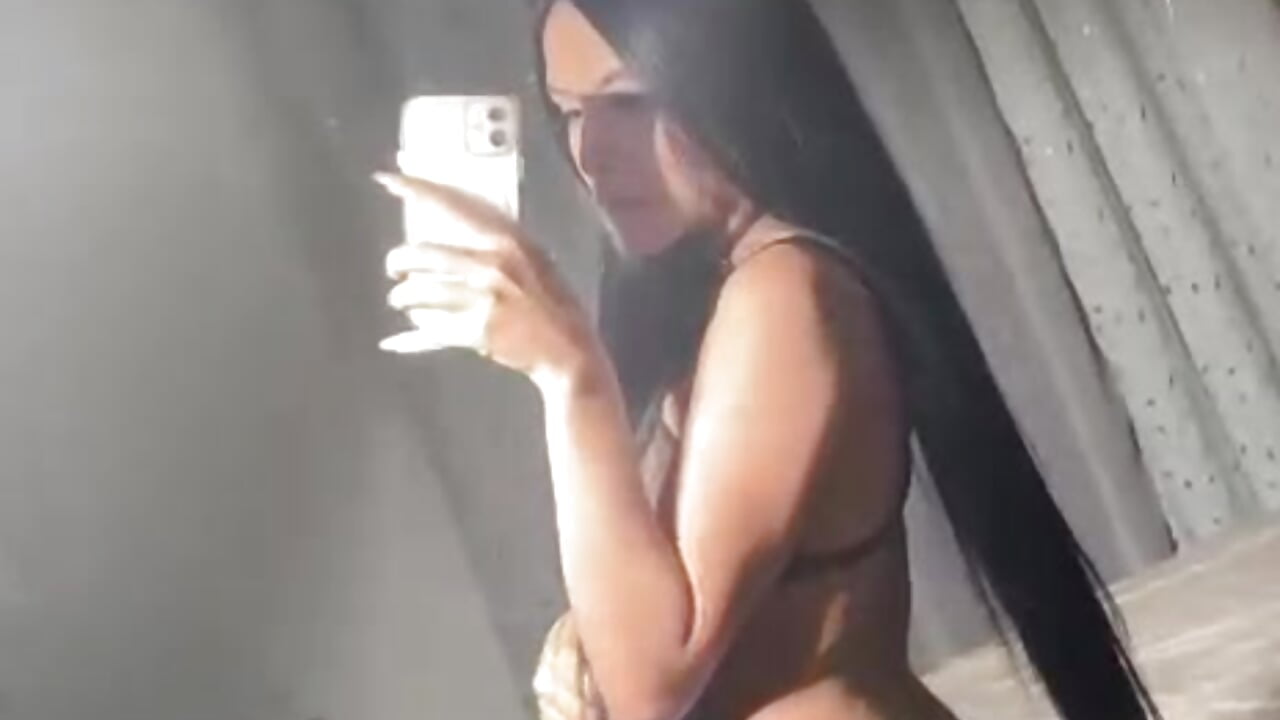 Dangerously Seductive in Black - βίντεο μο ντέλου niicole_garner