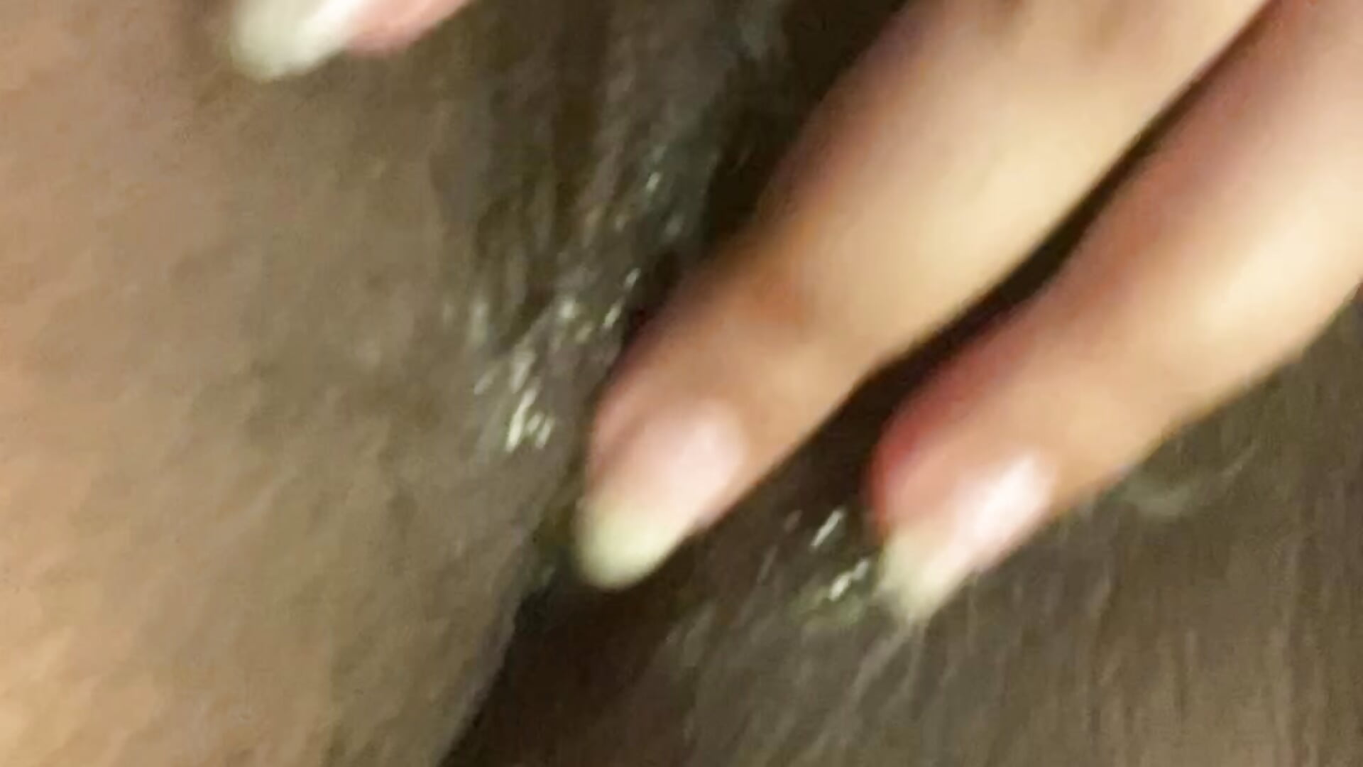 Full wet bush after orgasm