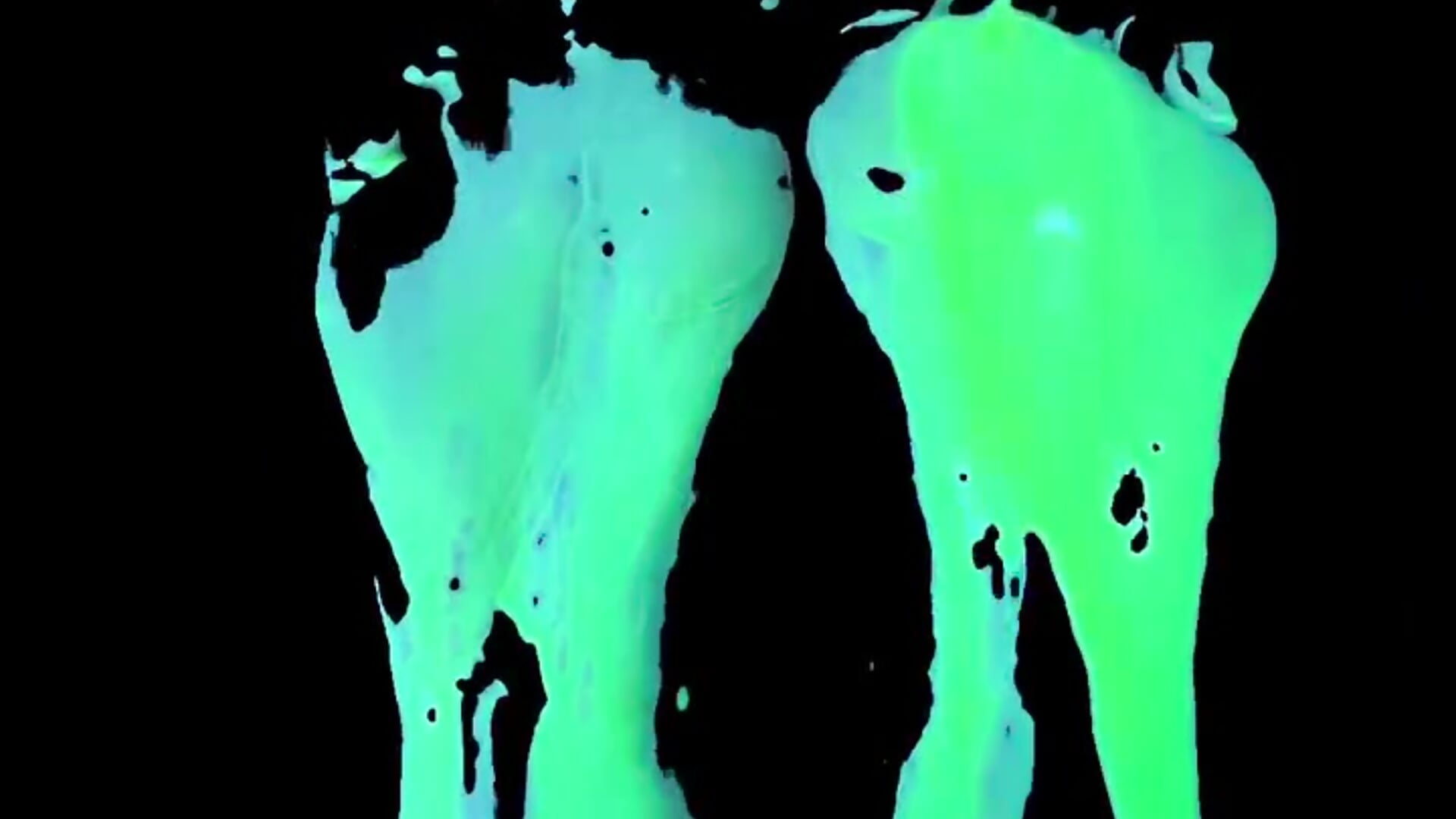 Neón feet - vídeo de la modelo de cam morenaasa