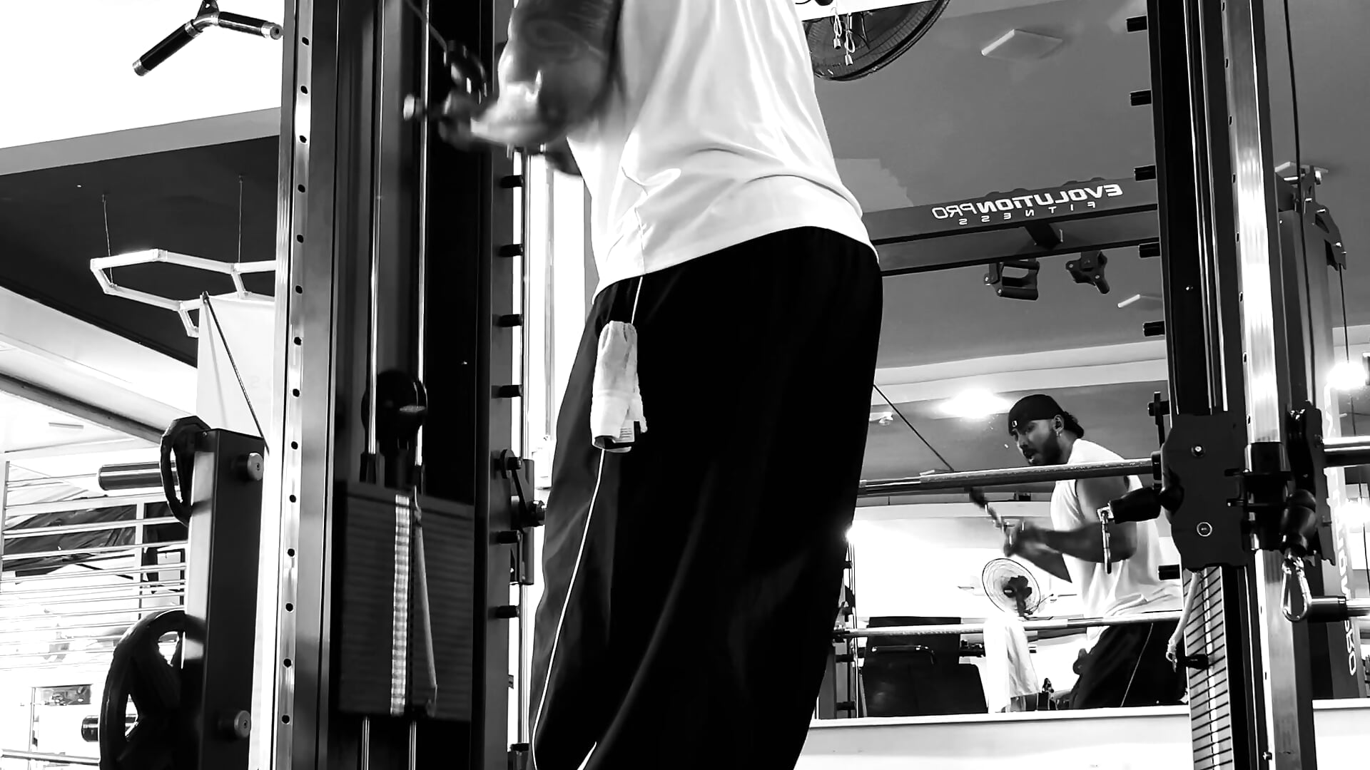 210 pounds on triceps 💪🏽🔥 - video by nate_rott cam model